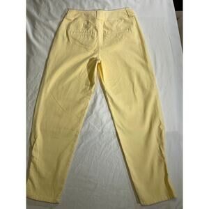 Joie Mirenda Women's Yellow Slim Crop Cargo Pants - Size  M -  NWT